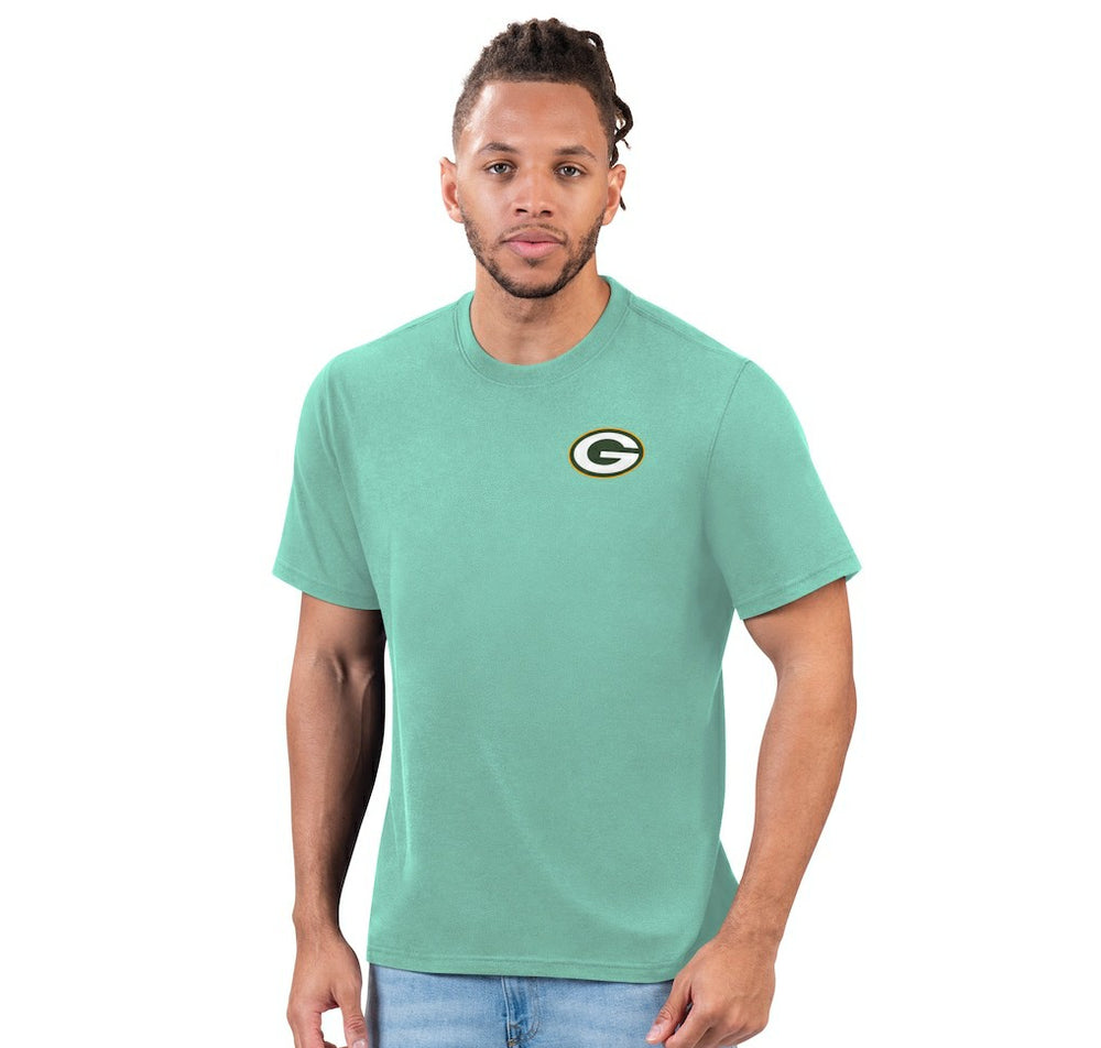 Green Bay Packers Margaritaville Wastin' Away T-Shirt - Mint T-shirts