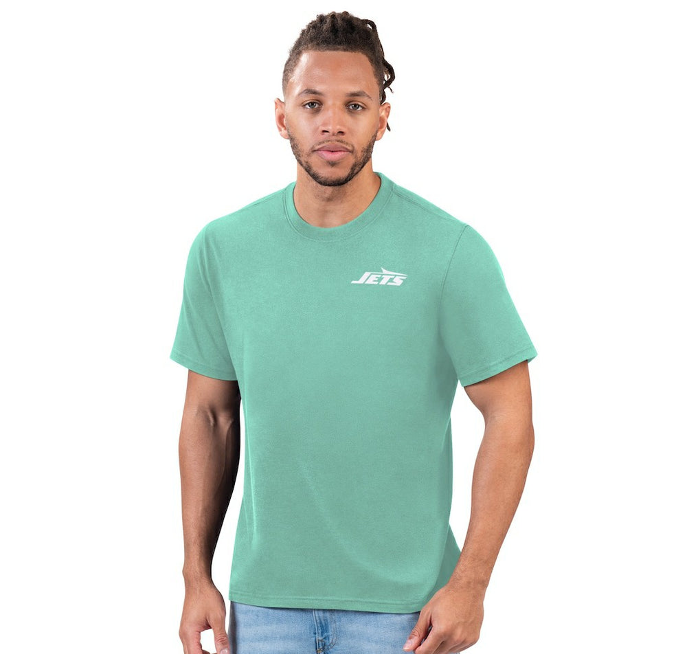 New York Jets Margaritaville Wastin' Away T-Shirt - Mint T-shirts