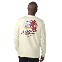 Arizona Cardinals Margaritaville It's Five O'Clock Somewhere Long Sleeve T-Shirt - Cream T-shirts