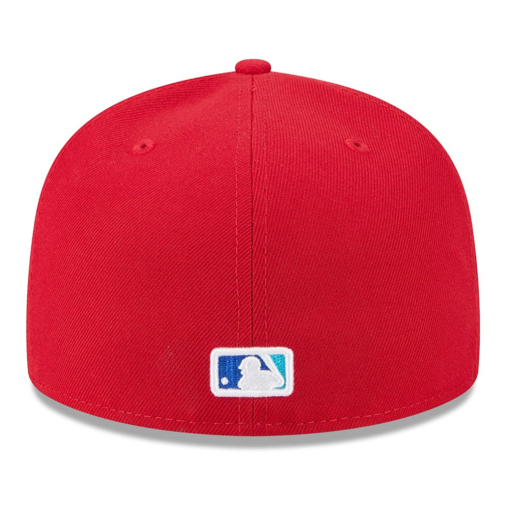 Philadelphia Phillies New Era 2025 Big League Chew 59FIFTY Fitted Hat - Red Hats
