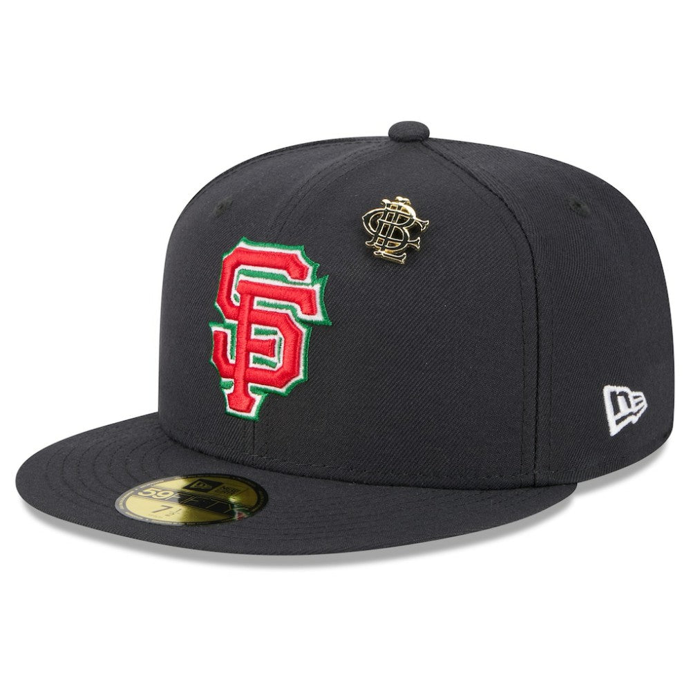 San Francisco Giants New Era 2025 Big League Chew 59FIFTY Fitted Hat - Black Hats