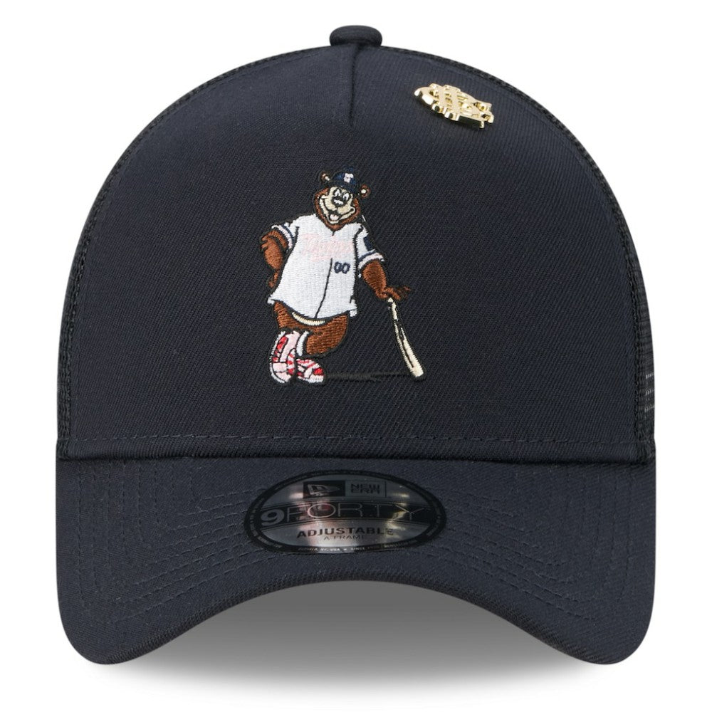 Minnesota Twins New Era 2025 Big League Chew A-Frame 9FORTY Adjustable Trucker Hat - Navy Hats