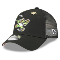 Pittsburgh Pirates New Era 2025 Big League Chew A-Frame 9FORTY Adjustable Trucker Hat - Black Hats