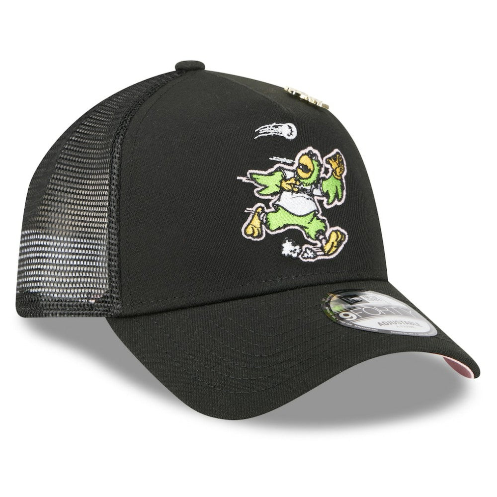 Pittsburgh Pirates New Era 2025 Big League Chew A-Frame 9FORTY Adjustable Trucker Hat - Black Hats