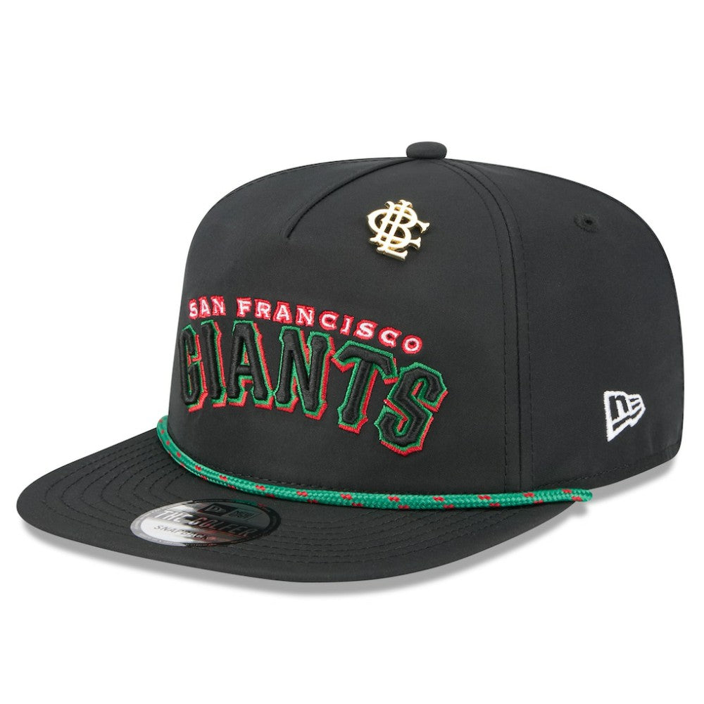 San Francisco Giants New Era 2025 Big League Chew Golfer Snapback Hat - Black Hats