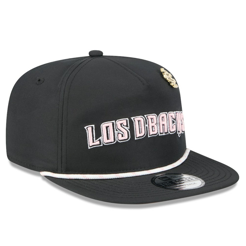Arizona Diamondbacks New Era 2025 Big League Chew Golfer Snapback Hat - Black Hats