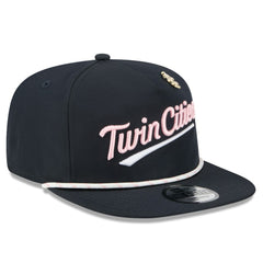 Minnesota Twins New Era 2025 Big League Chew Golfer Snapback Hat - Navy Hats