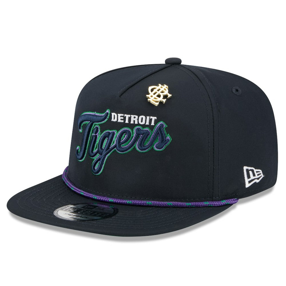Detroit Tigers New Era 2025 Big League Chew Golfer Snapback Hat - Navy Hats