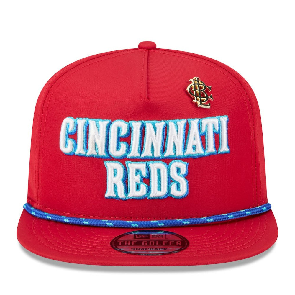 Cincinnati Reds New Era 2025 Big League Chew Golfer Snapback Hat - Red Hats