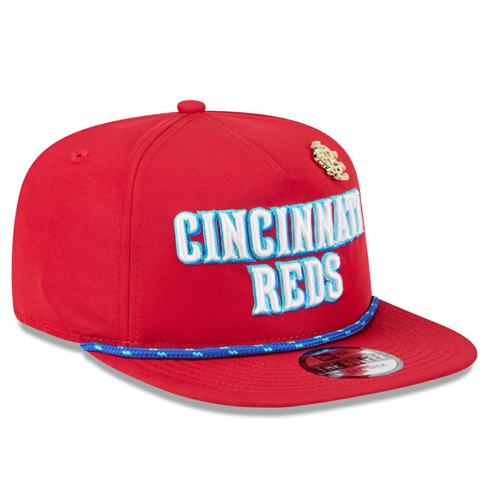 Cincinnati Reds New Era 2025 Big League Chew Golfer Snapback Hat - Red Hats