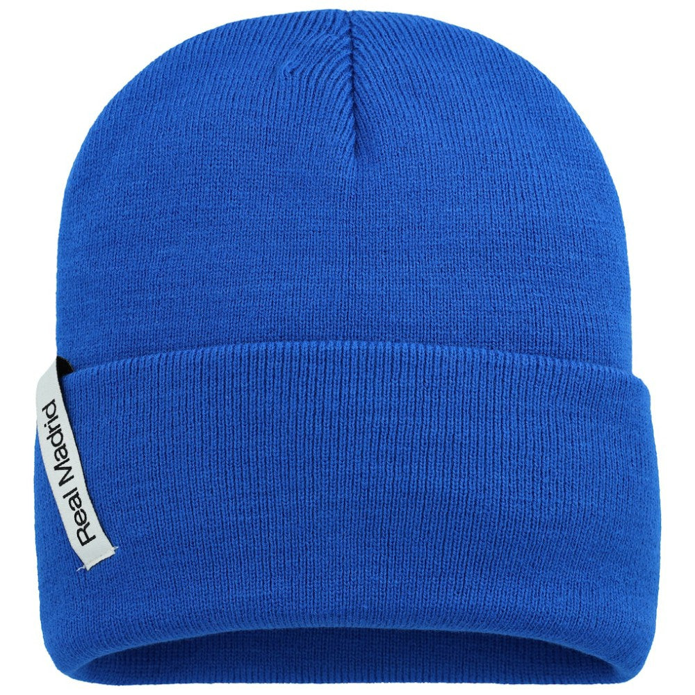 Real Madrid Sport Design Sweden Mountain Cuffed Knit Hat Royal
