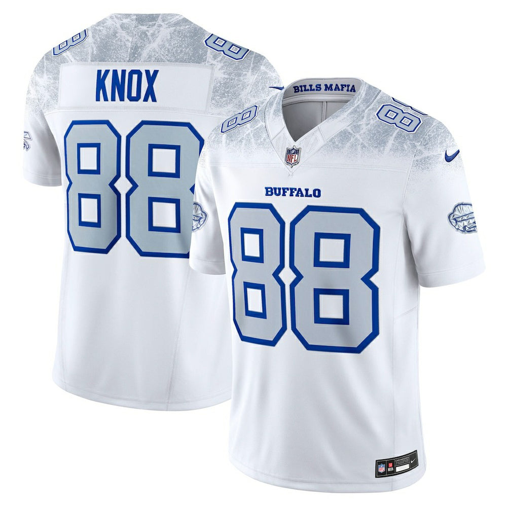 Dawson Knox Buffalo Bills 2025 Rivalries Collection Limited Jersey - White Jerseys
