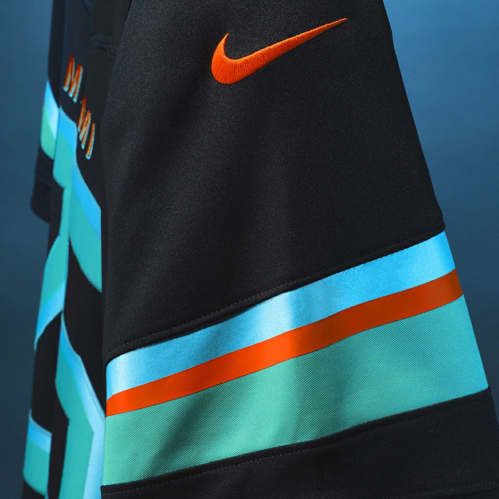 Tyreek Hill Miami Dolphins 2025 Rivalries Collection Limited Jersey - Pitch Blue Jerseys