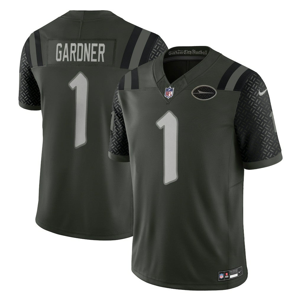 Ahmad Sauce Gardner New York Jets 2025 Rivalries Collection Limited Jersey - Gotham Green Jerseys