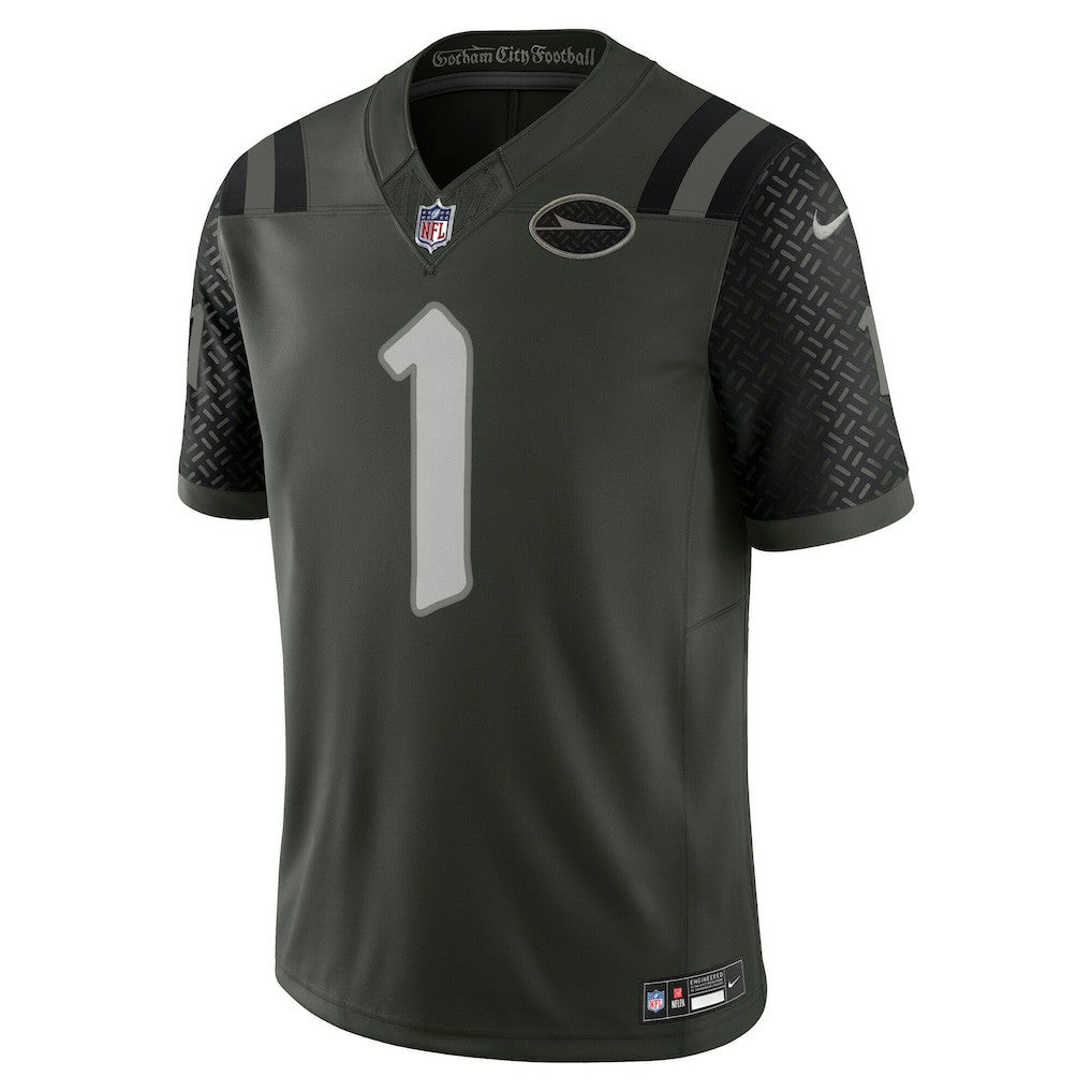 Ahmad Sauce Gardner New York Jets 2025 Rivalries Collection Limited Jersey - Gotham Green Jerseys