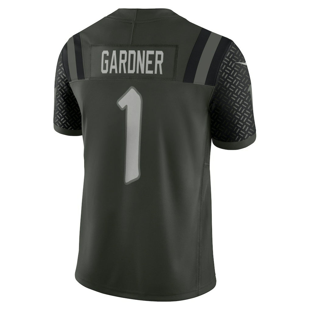 Ahmad Sauce Gardner New York Jets 2025 Rivalries Collection Limited Jersey - Gotham Green Jerseys