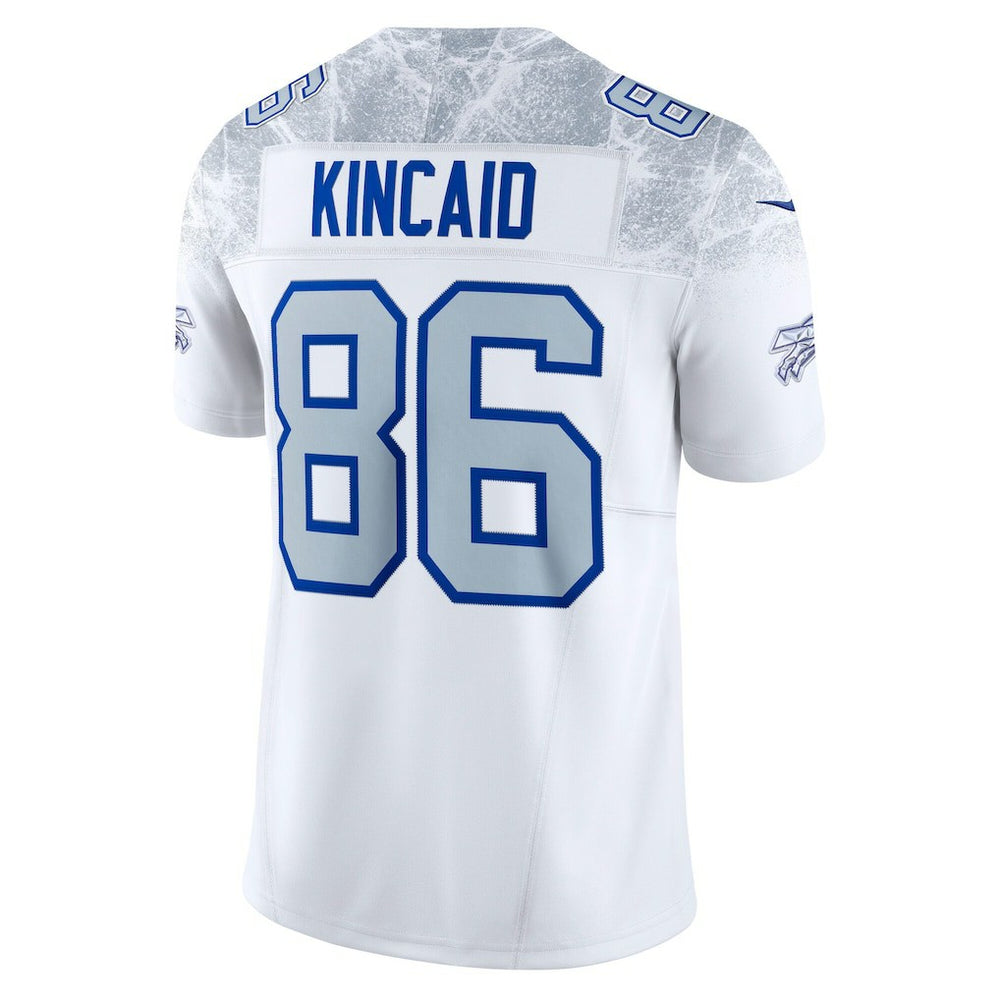 Dalton Kincaid Buffalo Bills 2025 Rivalries Collection Limited Jersey - White Jerseys
