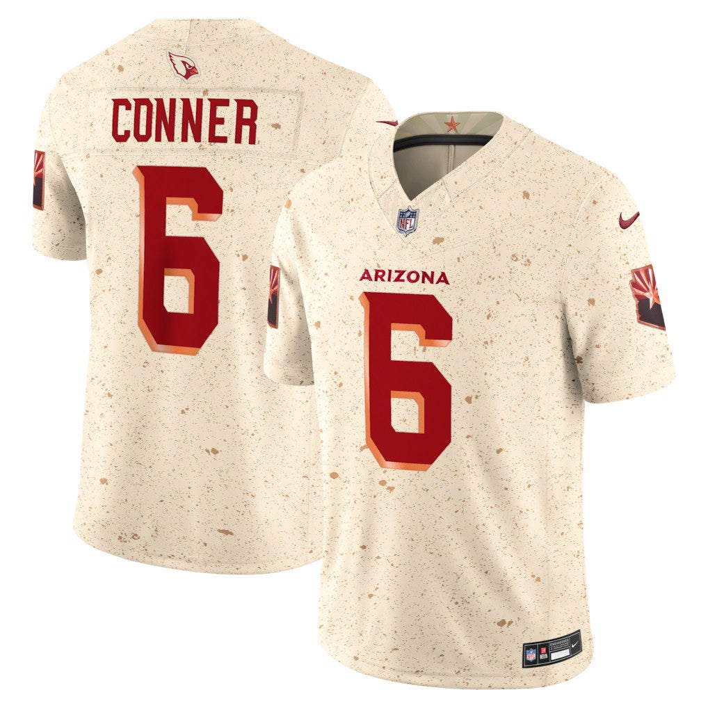 James Conner Arizona Cardinals 2025 Rivalries Collection Limited Jersey - Natural Jerseys