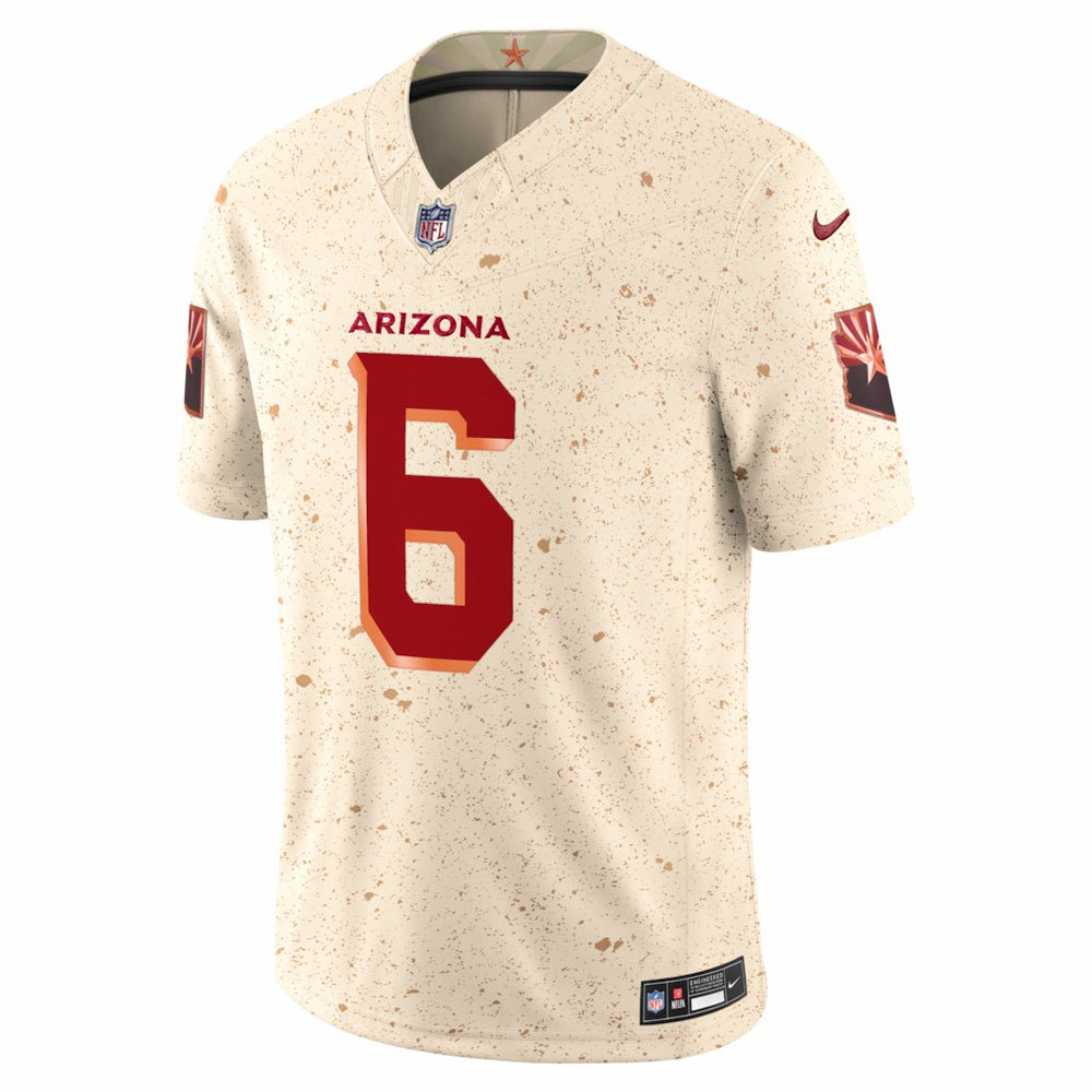 James Conner Arizona Cardinals 2025 Rivalries Collection Limited Jersey - Natural Jerseys