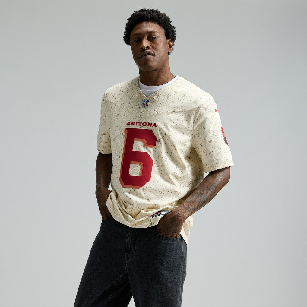 James Conner Arizona Cardinals 2025 Rivalries Collection Limited Jersey - Natural Jerseys