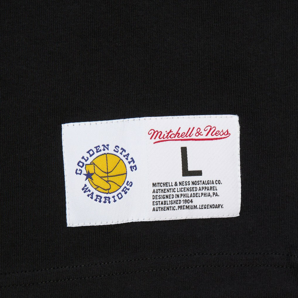 Golden State Warriors Black Out Collection Vintage Premium T-Shirt Black