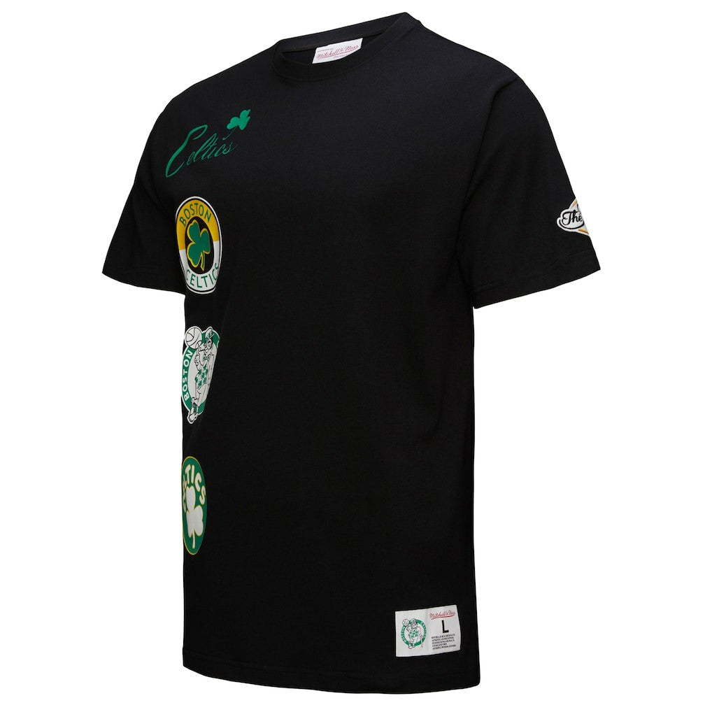 Boston Celtics Black Out Collection Vintage Premium T-Shirt Black outlet