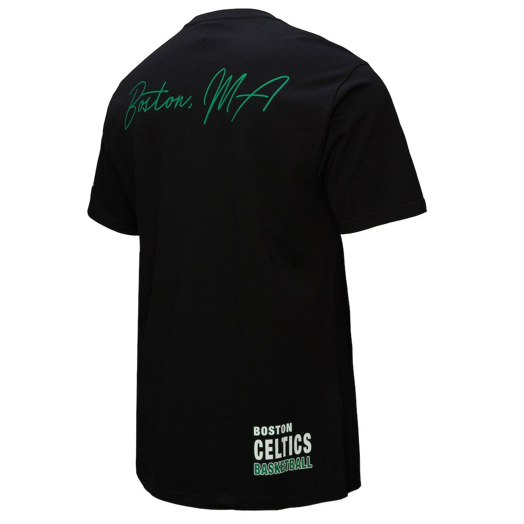 Boston Celtics Black Out Collection Vintage Premium T-Shirt Black outlet