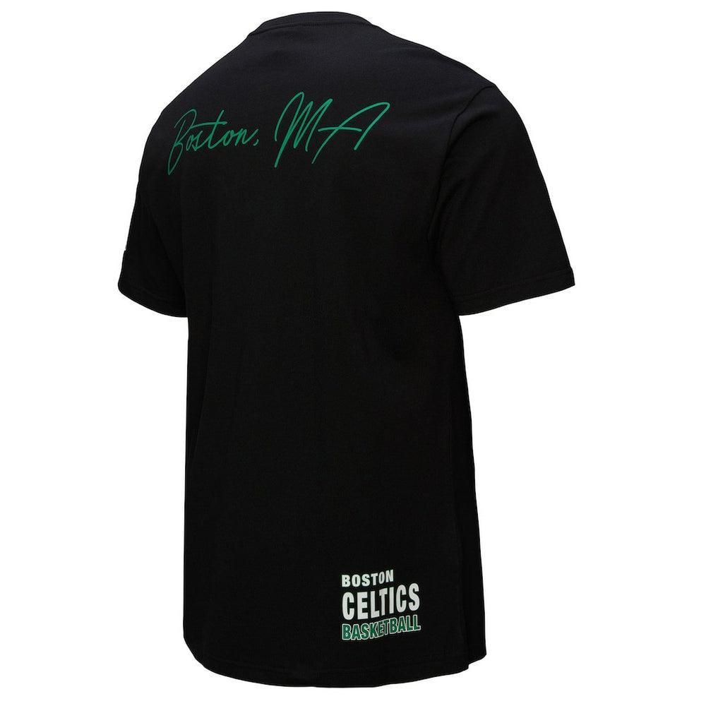 Boston Celtics Black Out Collection Vintage Premium T-Shirt Black outlet