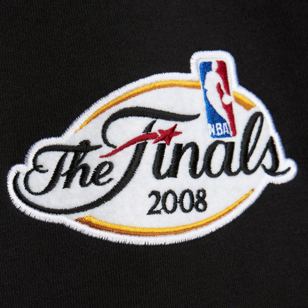 Boston Celtics Hardwood Classics Blackout Collection Pullover Hoodie Black - Mitchell & Ness