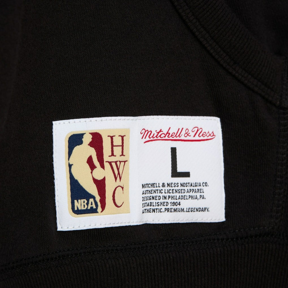 Boston Celtics Hardwood Classics Blackout Collection Pullover Hoodie Black - Mitchell & Ness