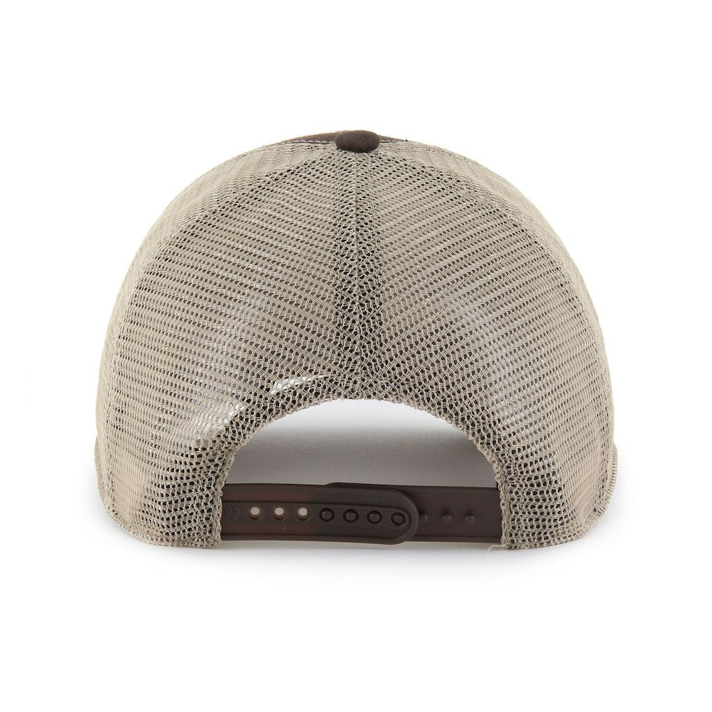 Cleveland Browns '47 Flagship MVP Trucker Adjustable Hat - Brown/Natural Hats