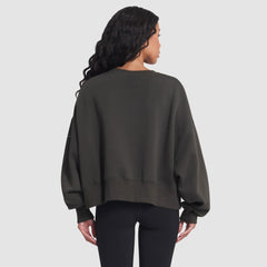 New York Jets Women's 2025 Rivalries Collection Oversized Phoenix Fleece Sweatshirt - Gotham Green Sweatshirts