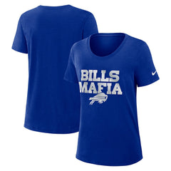 Buffalo Bills Women's 2025 Rivalries Collection Slub Dri-FIT T-Shirt - Royal T-shirts