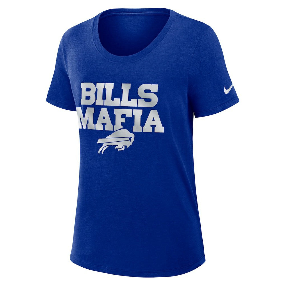 Buffalo Bills Women's 2025 Rivalries Collection Slub Dri-FIT T-Shirt - Royal T-shirts