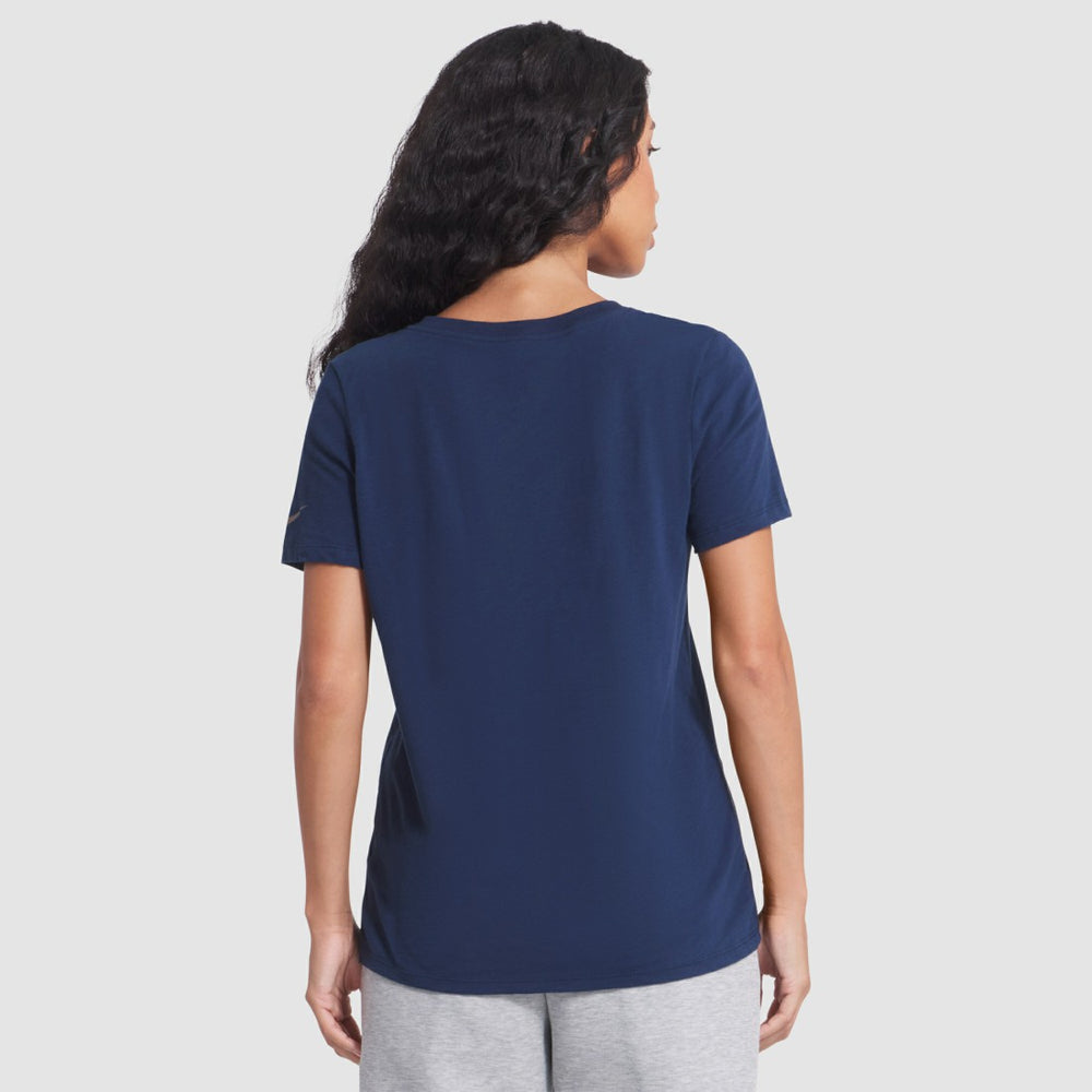 Seattle Seahawks Women's 2025 Rivalries Collection Slub Dri-FIT T-Shirt - College Navy T-shirts
