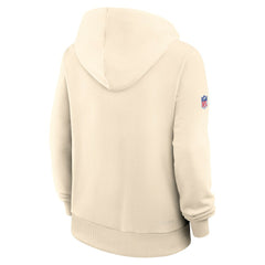 Arizona Cardinals Women's 2025 Rivalries Collection Standard Issue Sideline Dri-FIT Hoodie - Natural Hoodies