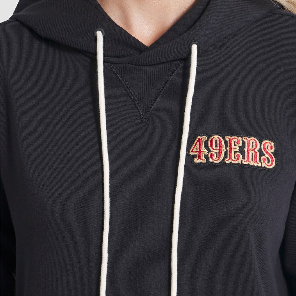 San Francisco 49ers Women's 2025 Rivalries Collection Standard Issue Sideline Dri-FIT Hoodie - Black Hoodies