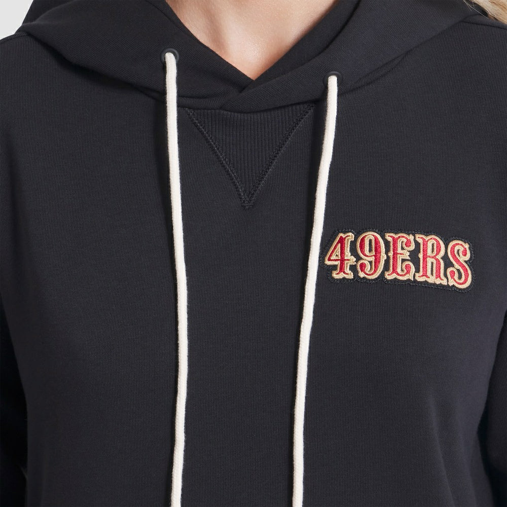 San Francisco 49ers Women's 2025 Rivalries Collection Standard Issue Sideline Dri-FIT Hoodie - Black Hoodies