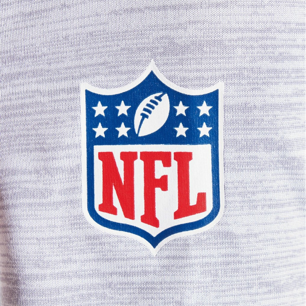 New England Patriots Women's 2025 Rivalries Collection Sideline Velocity Dri-FIT T-Shirt - Silver T-shirts
