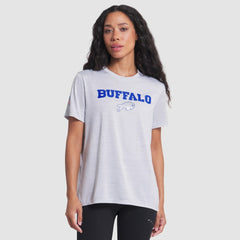 Buffalo Bills Women's 2025 Rivalries Collection Sideline Velocity Dri-FIT T-Shirt - White T-shirts