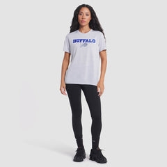 Buffalo Bills Women's 2025 Rivalries Collection Sideline Velocity Dri-FIT T-Shirt - White T-shirts
