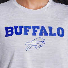 Buffalo Bills Women's 2025 Rivalries Collection Sideline Velocity Dri-FIT T-Shirt - White T-shirts