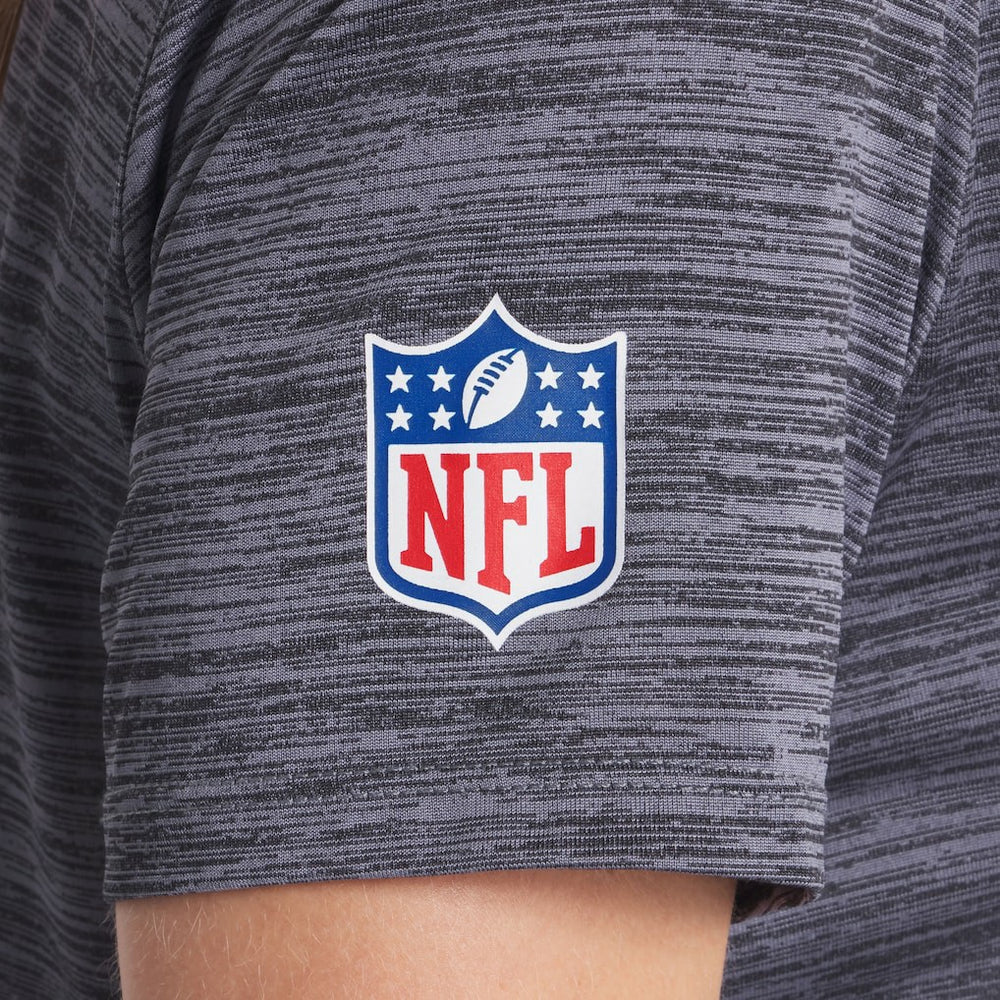 San Francisco 49ers Women's 2025 Rivalries Collection Sideline Velocity Dri-FIT T-Shirt - Heather Charcoal T-shirts