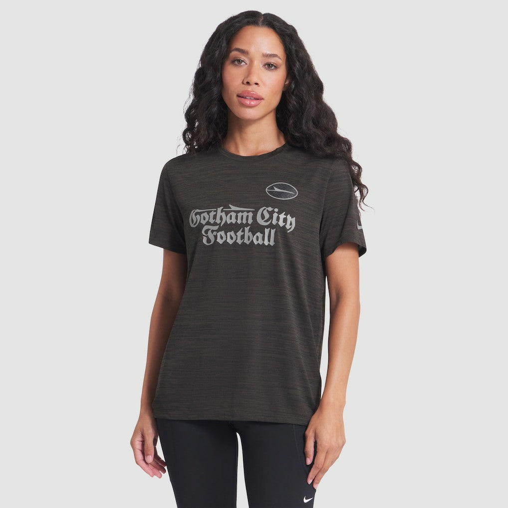 New York Jets Women's 2025 Rivalries Collection Sideline Velocity Dri-FIT T-Shirt - Black T-shirts
