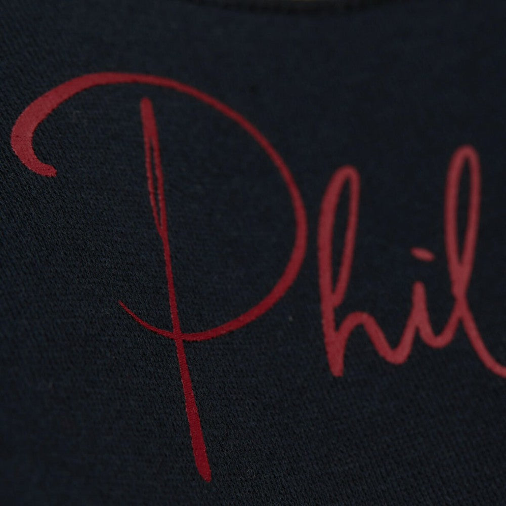 Philadelphia Phillies Mitchell & Ness Women's Cooperstown Collection Blocked Fleece Pullover Sweatshirt- Burgundy/Black Pullover