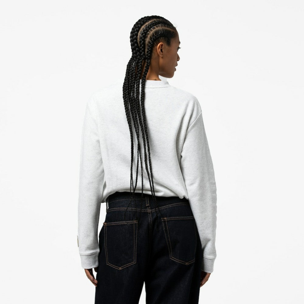 New York Yankees Mitchell & Ness Women's Cropped Toggle Pullover Sweatshirt - Heather Gray Pullover