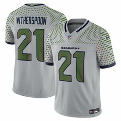 Devon Witherspoon Seattle Seahawks 2025 Rivalries Collection Limited Jersey - Wolf Gray Jerseys