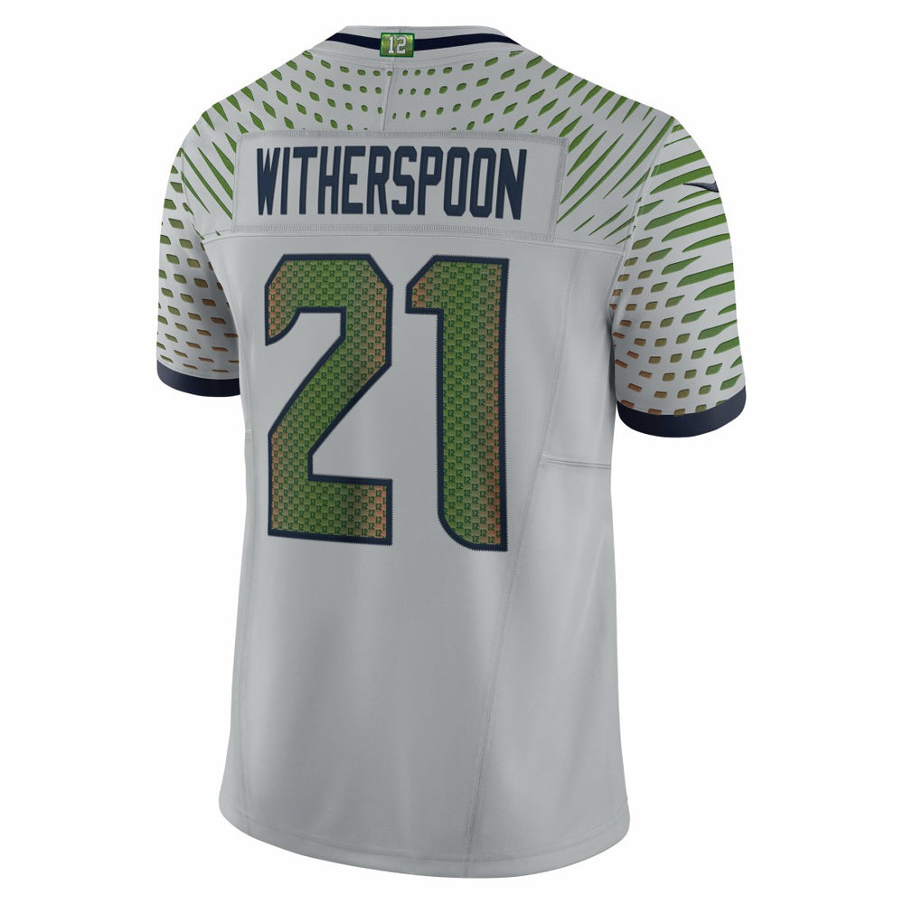 Devon Witherspoon Seattle Seahawks 2025 Rivalries Collection Limited Jersey - Wolf Gray Jerseys