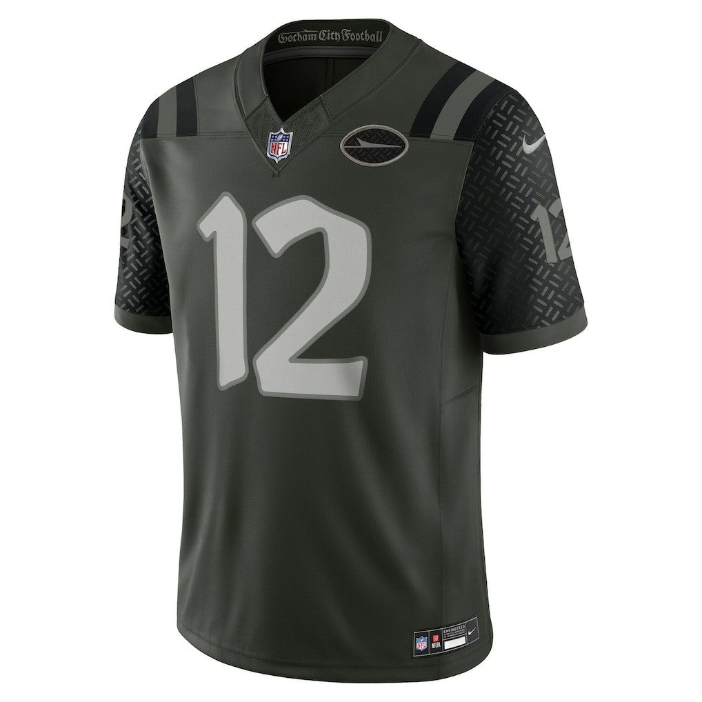 Joe Namath New York Jets 2025 Rivalries Collection Retired Player Limited Jersey - Gotham Green Jerseys