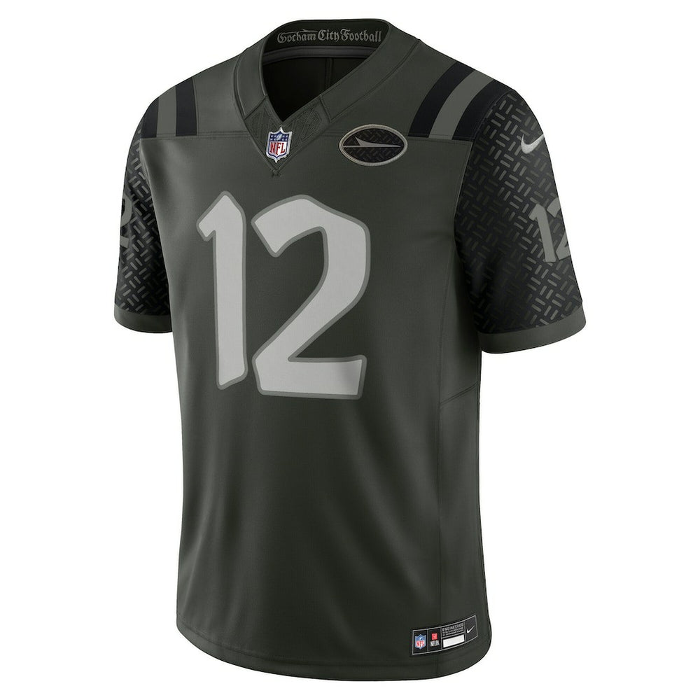 Joe Namath New York Jets 2025 Rivalries Collection Retired Player Limited Jersey - Gotham Green Jerseys